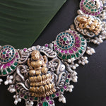 Alicia dualtone necklace set
