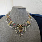 Alicia dualtone necklace set
