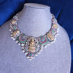 Alicia dualtone necklace set