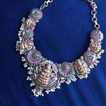 Alicia dualtone necklace set