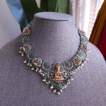 Alicia dualtone necklace set