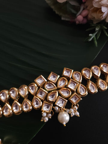 Arva kundan necklace set