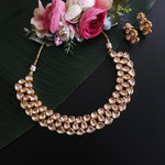 Arva kundan necklace set
