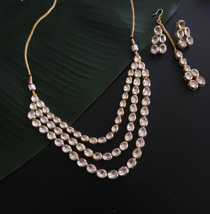 Ridhi kundan necklace set