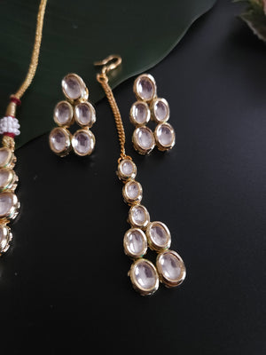 Ridhi kundan necklace set