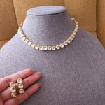 Arva kundan necklace set