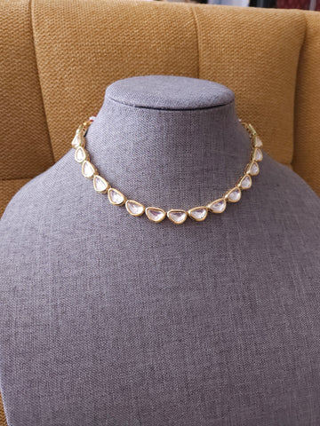 Arva kundan necklace set
