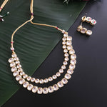 Arva kundan necklace set