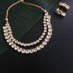 Arva kundan necklace set