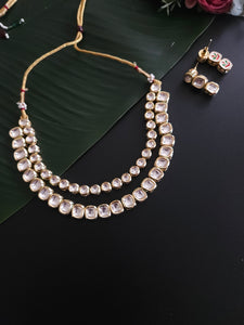 Arva kundan necklace set