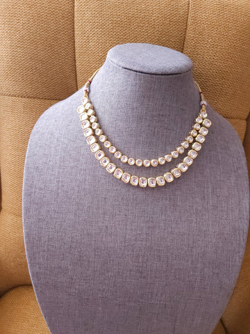 Arva kundan necklace set