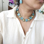 Laya sabyasachi inspired contemporary necklace set