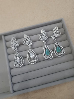 Aria CZ earrings