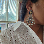Anugna kemp silver alike earrings