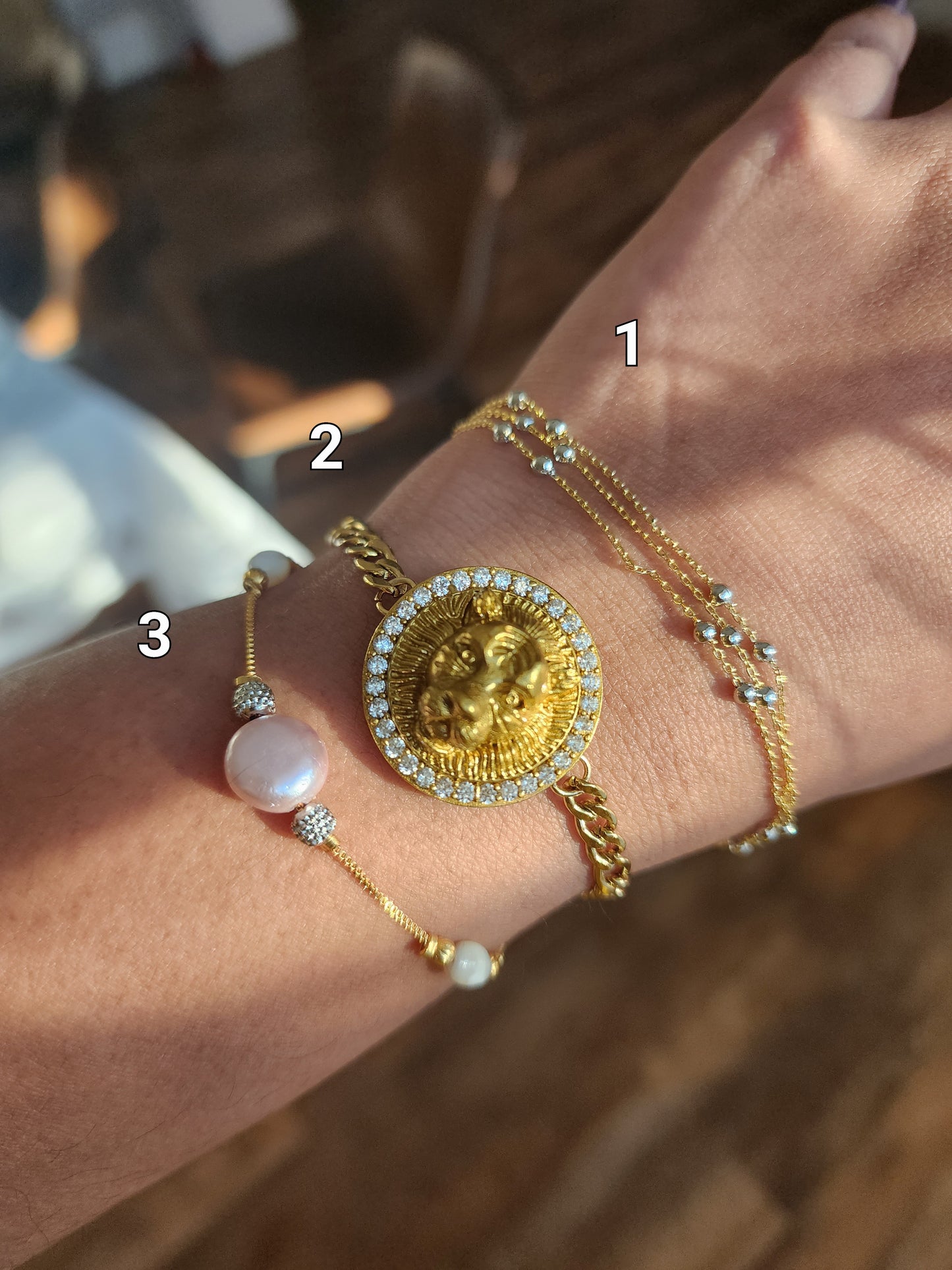 Beaded Bracelet bangle