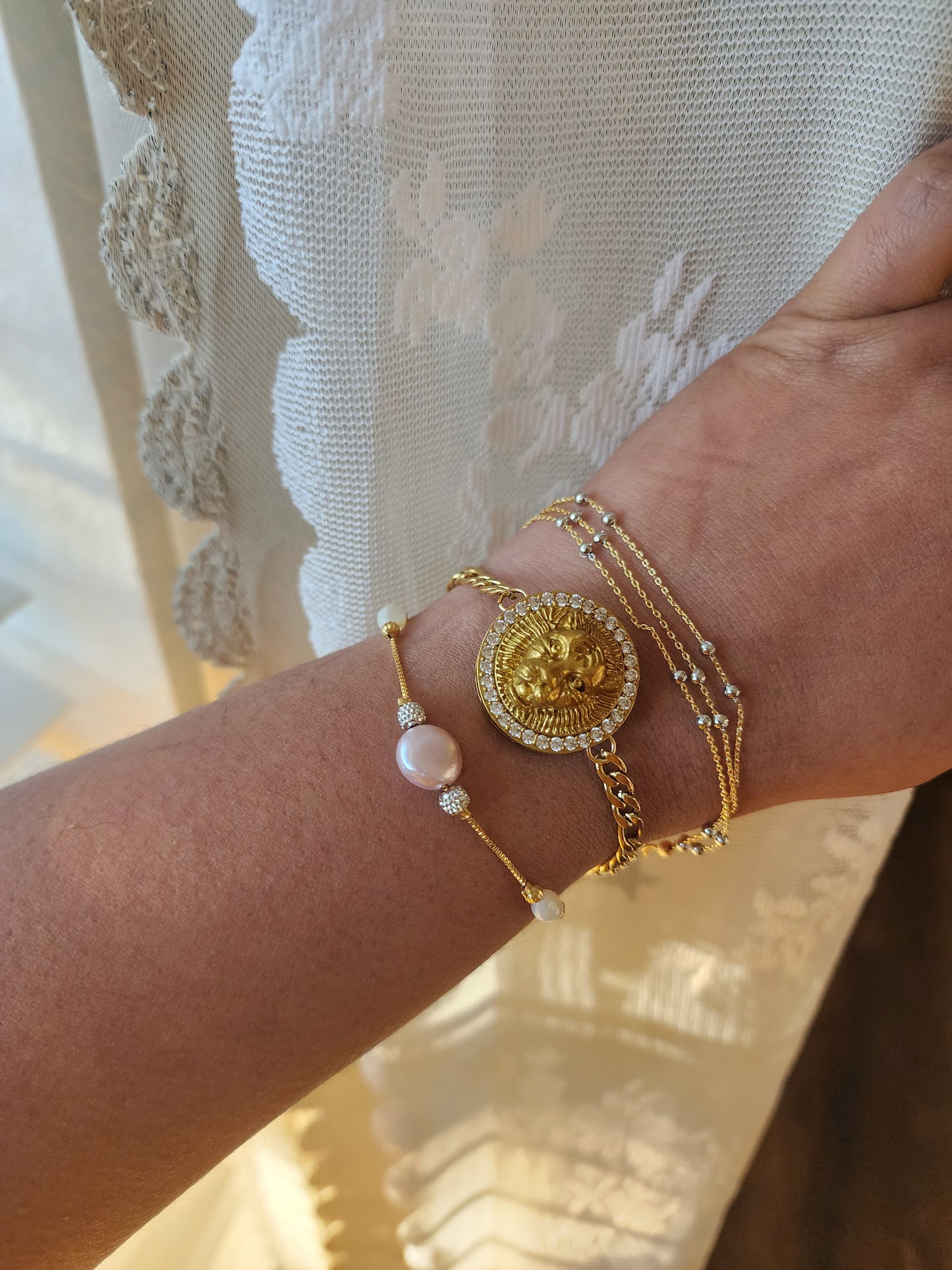 Beaded Bracelet bangle