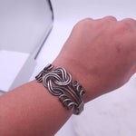 Anika silveralike bracelet/ bangles