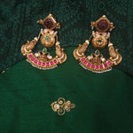 Nakshi goldplated stud earrings