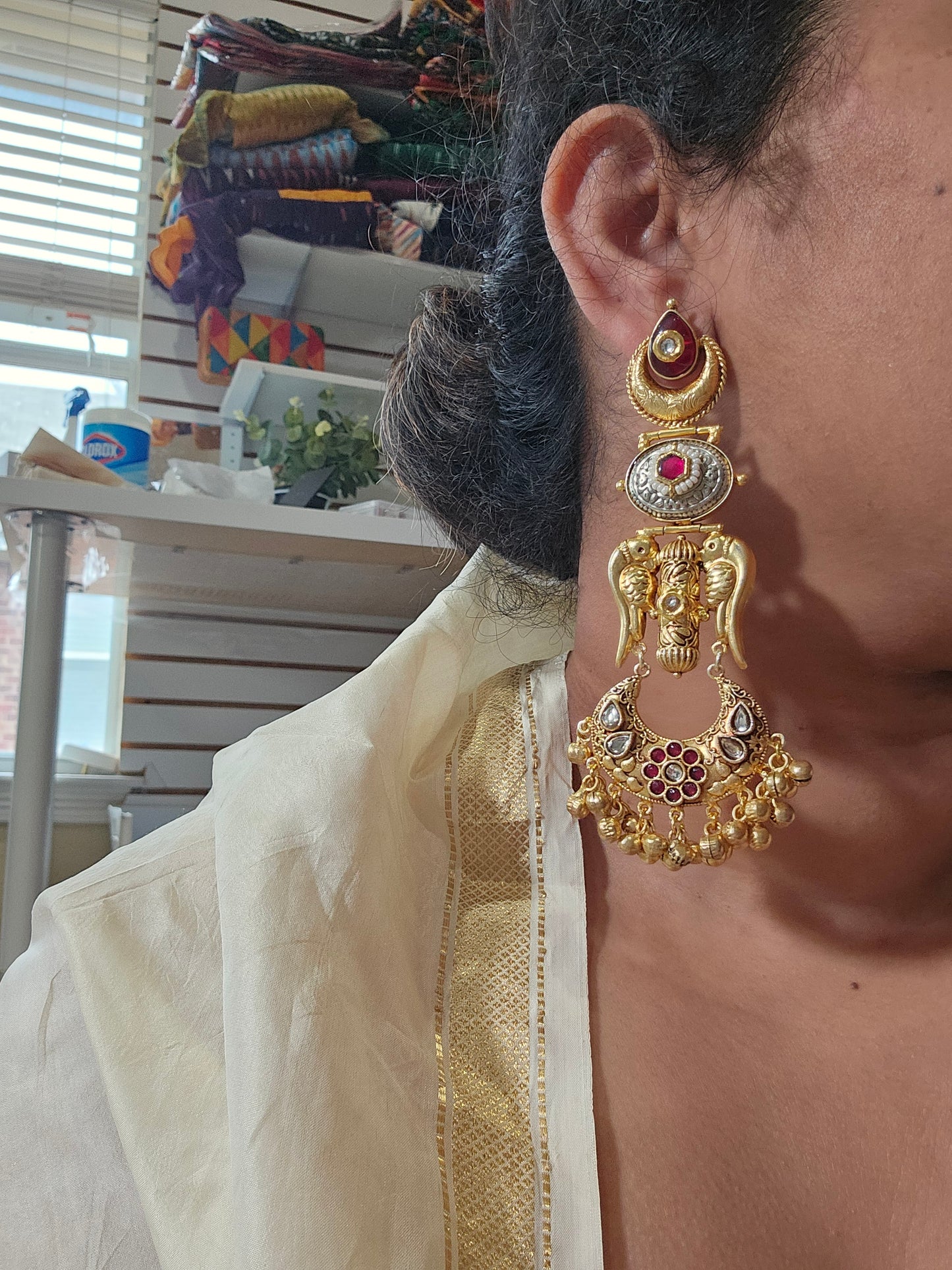 Alicia fusion long earrings