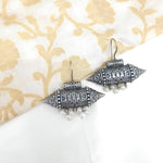 Leya unique silveralike earrings collection