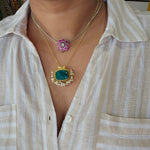Aarvi contemporary dainty necklace