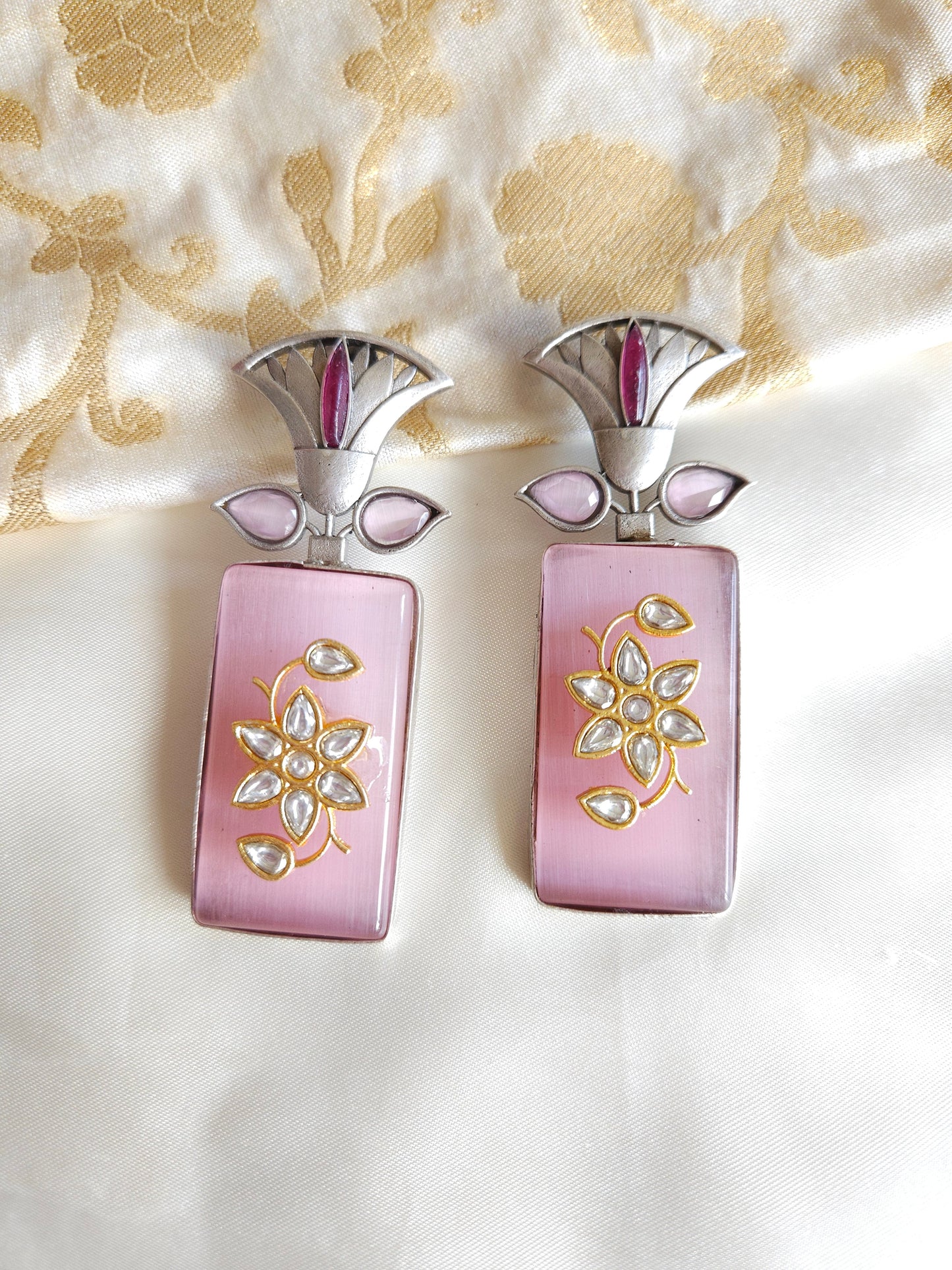 Anthara dualtone earrings