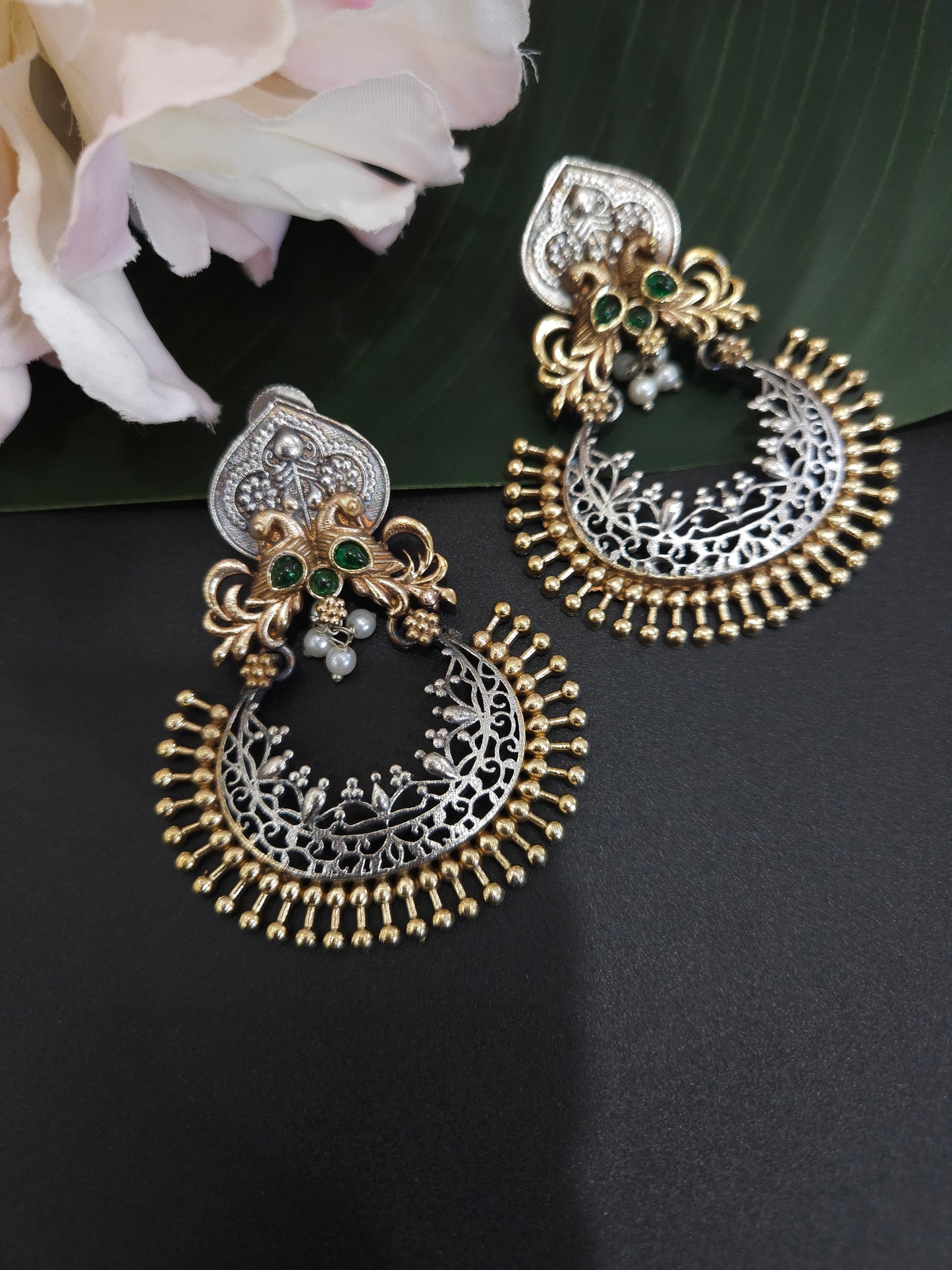 Aastha dualtone  earrings