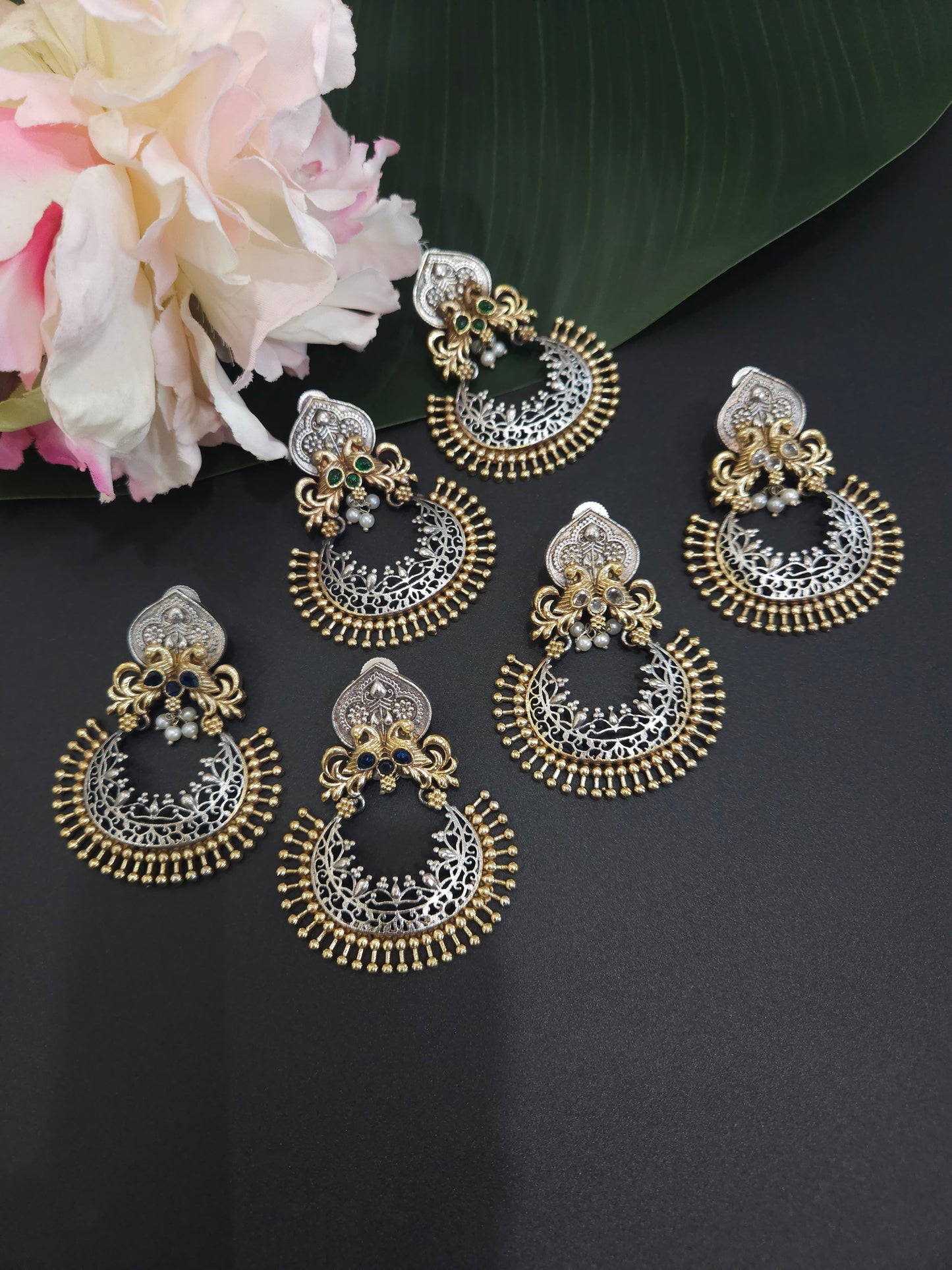 Aastha dualtone  earrings