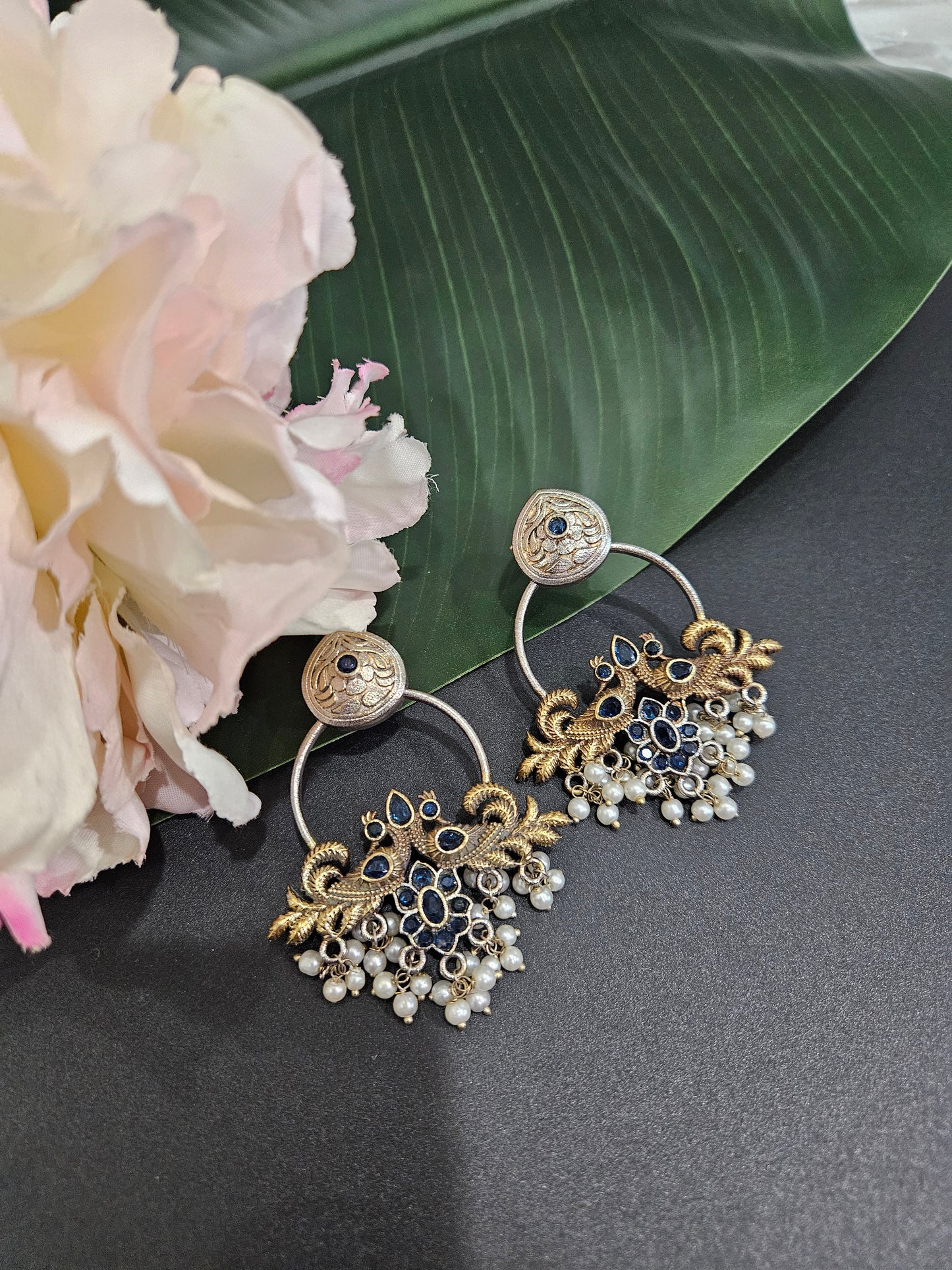 Aastha dualtone earrings