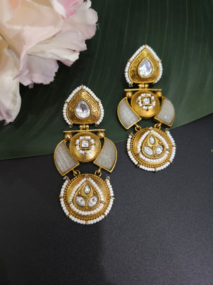 Adriana rajwadi polish earrings