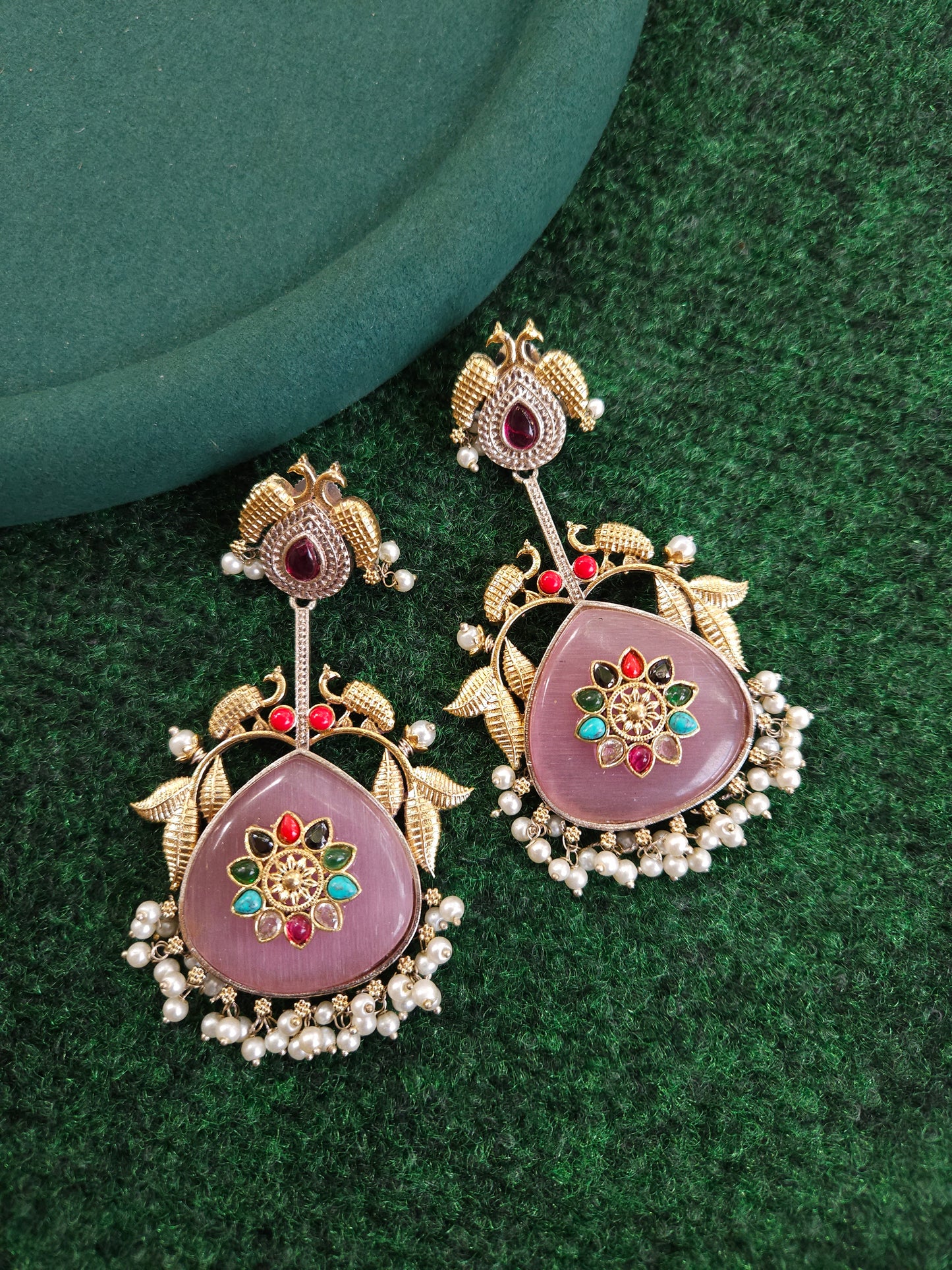 Anthara dualtone earrings