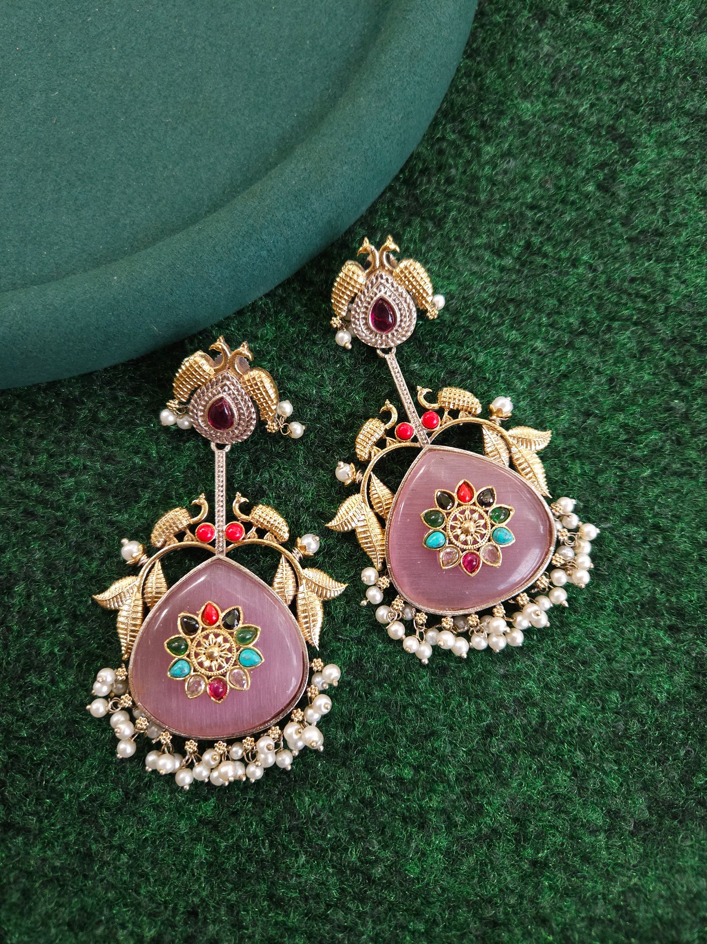 Anthara dualtone earrings