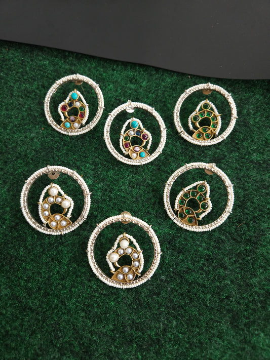Aastha dualtone earrings