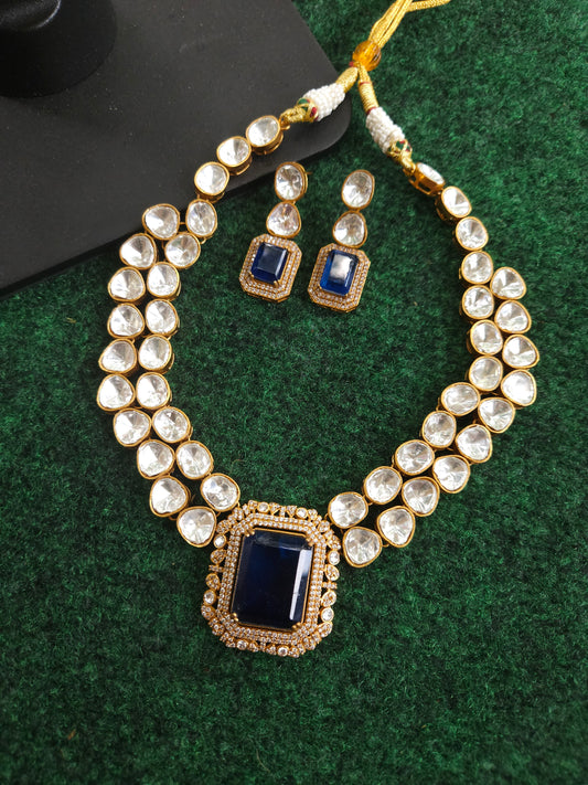 Neetha Ambani polki kundan choker necklace set