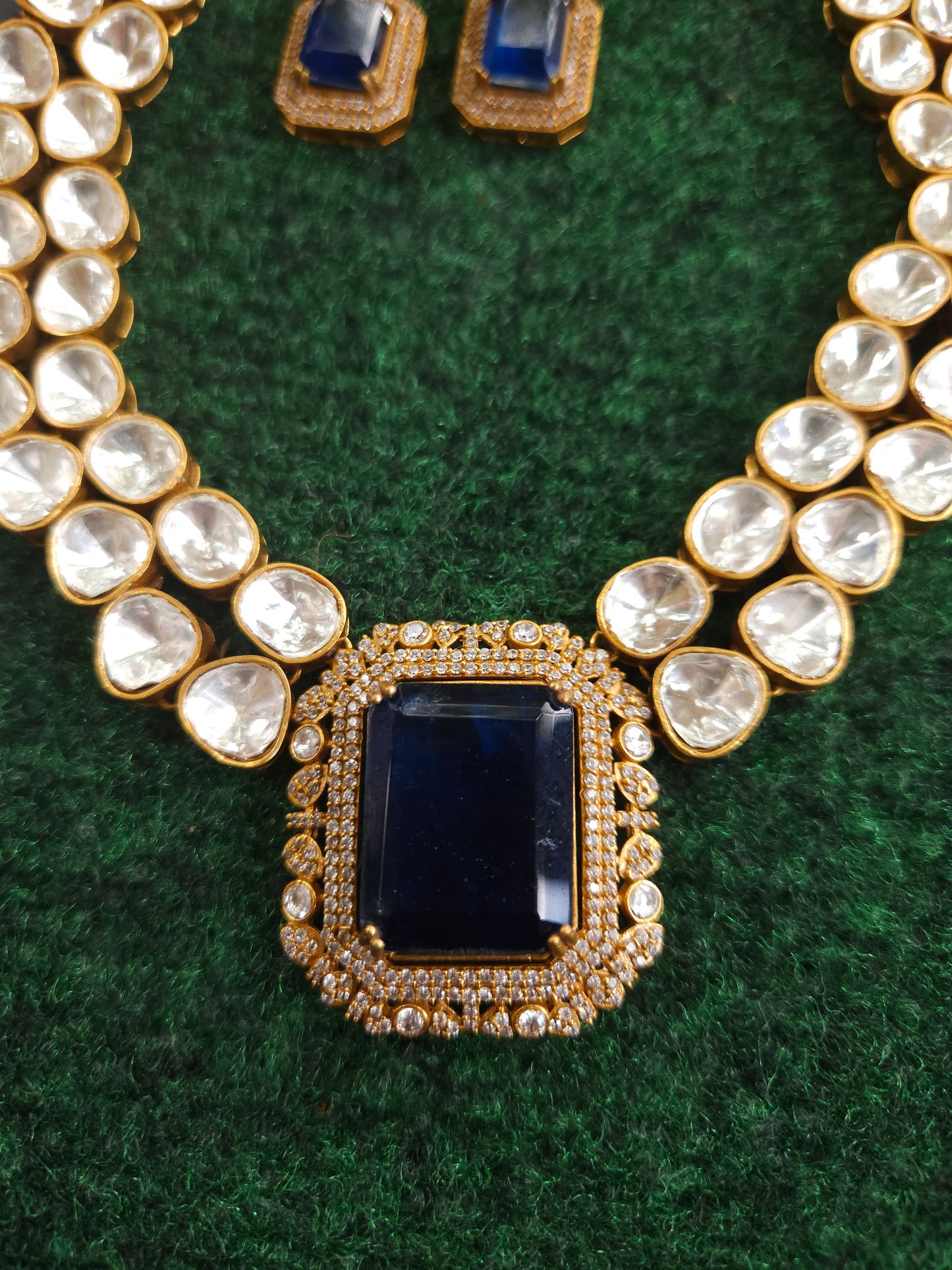 Neetha Ambani polki kundan choker necklace set