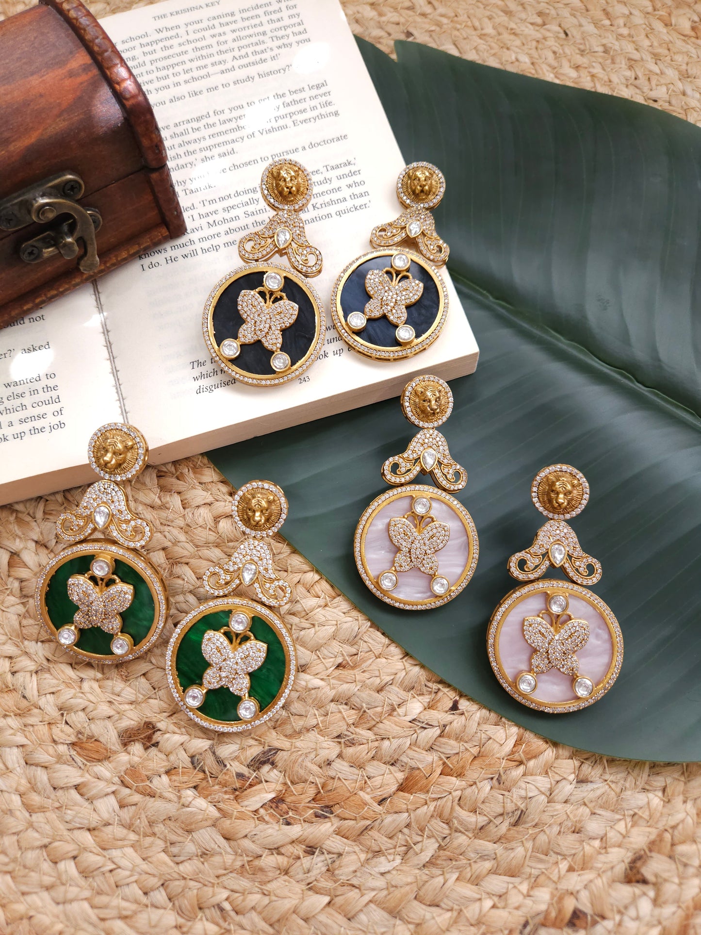 Hasika sabyasachi inspired contemporary earrings