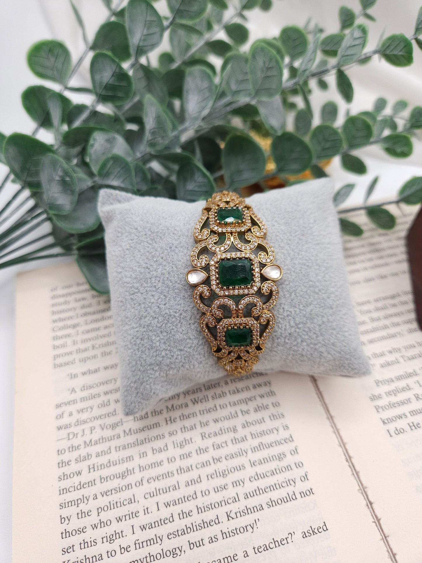 Victorian polki antique bracelets /bangle