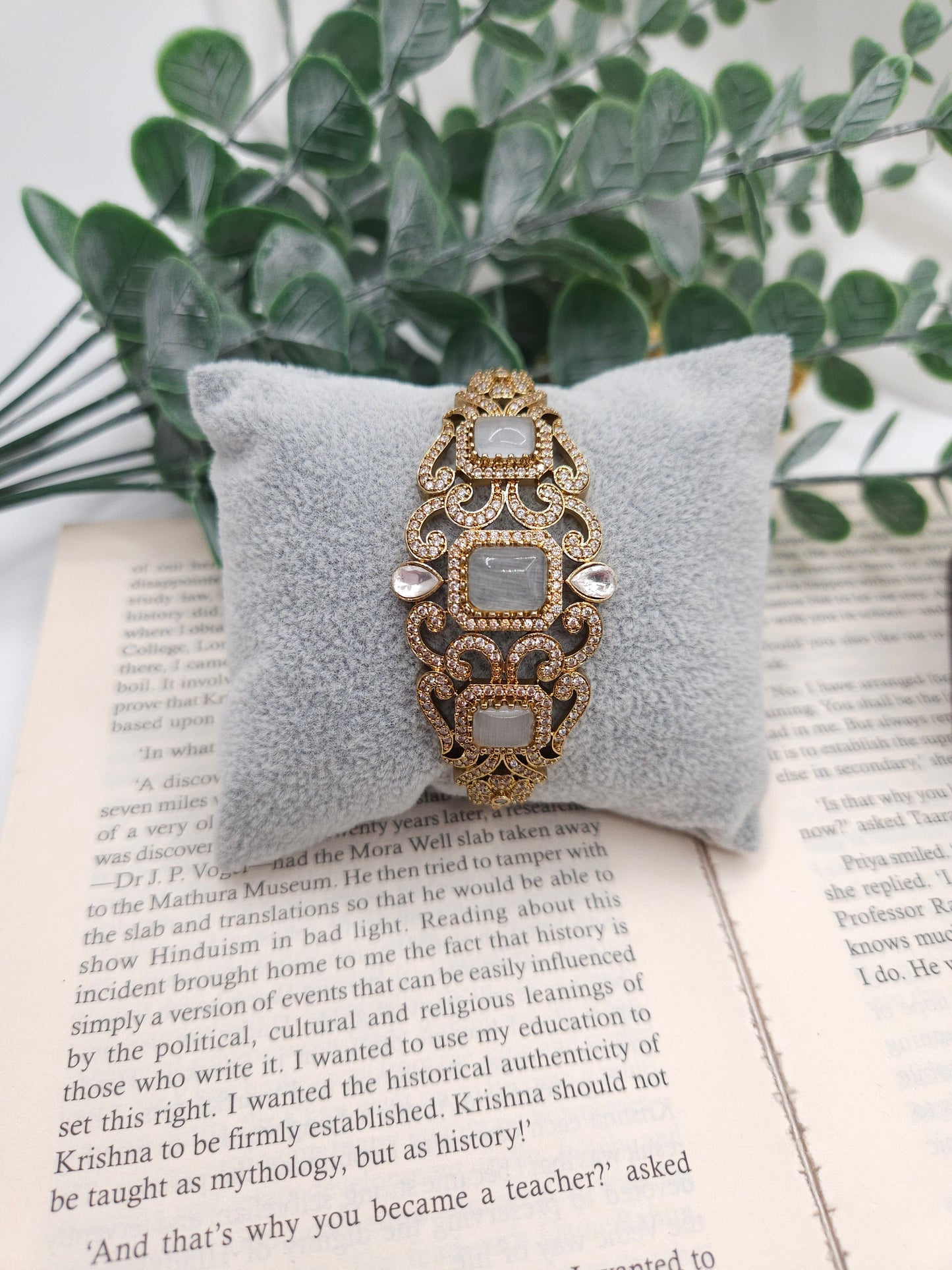 Victorian polki antique bracelets /bangle