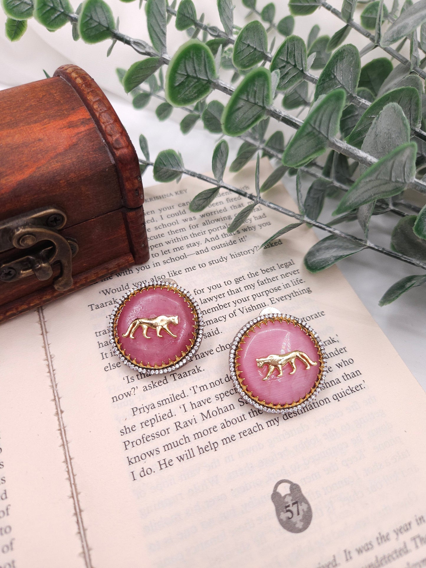 Hasika sabyasachi inspired contemporary earrings
