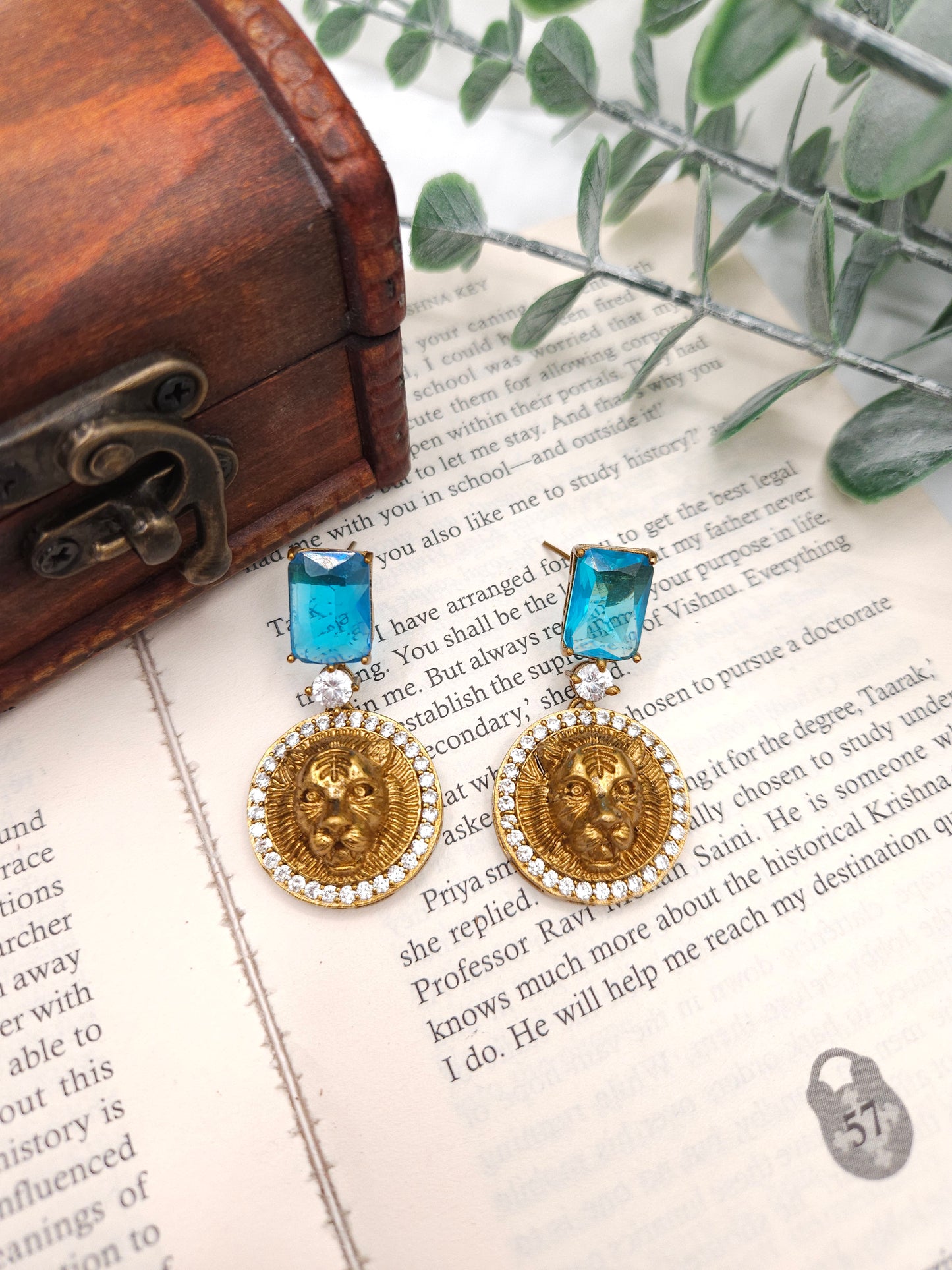 Hasika sabyasachi inspired contemporary earrings