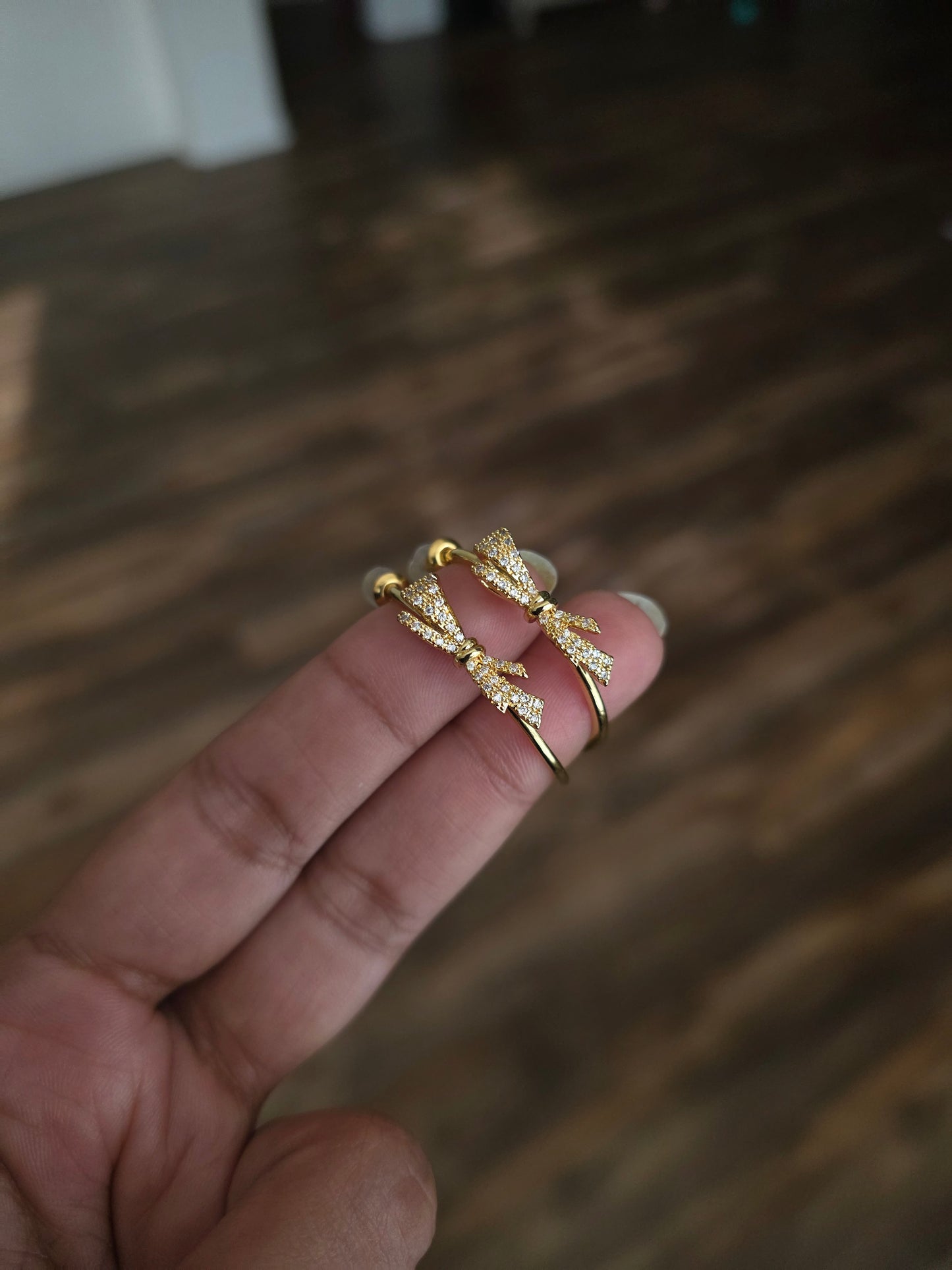 Ariana stainless contemporary hoop earrings collection