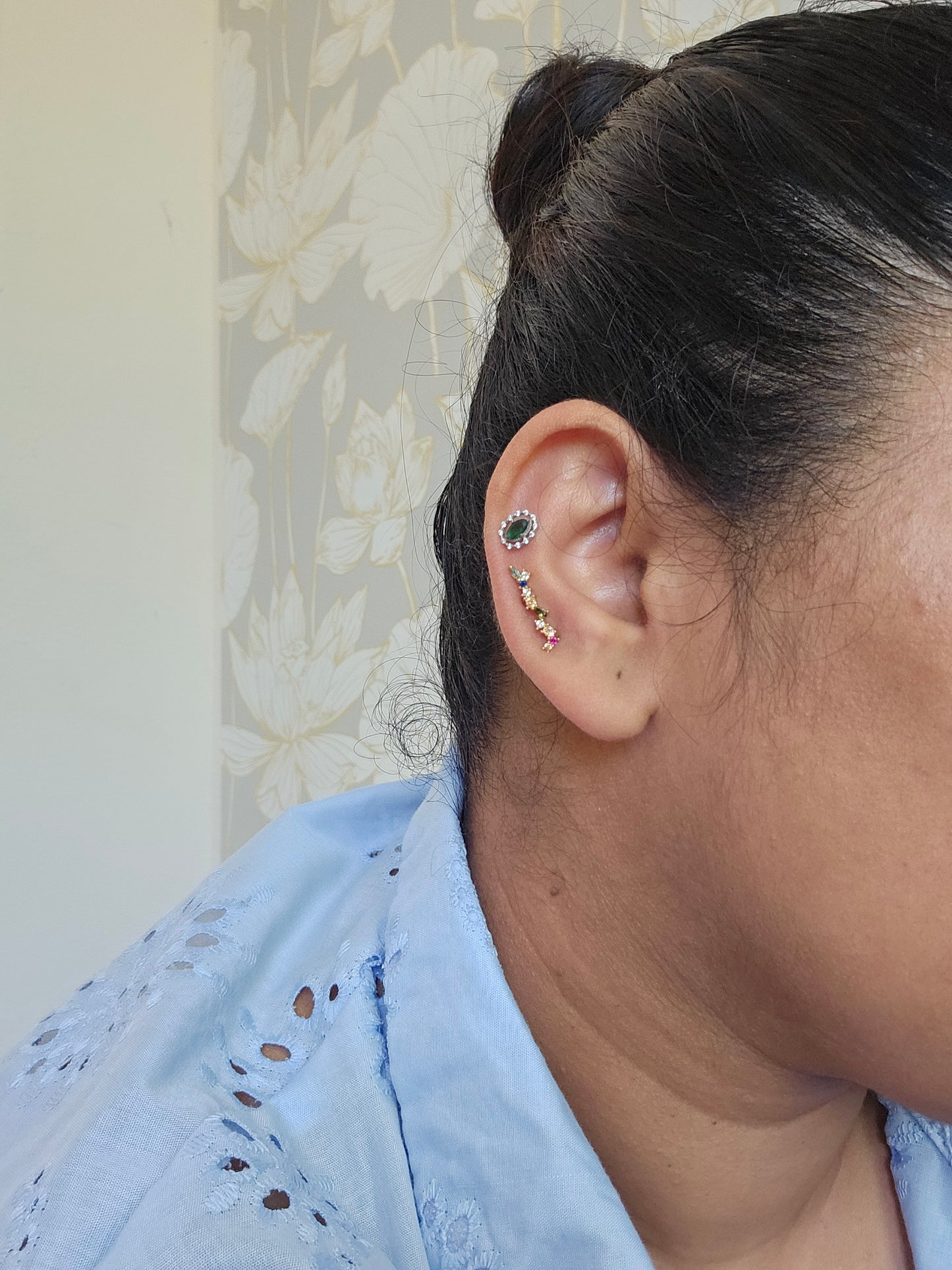 925 earrings crawler silver earrings