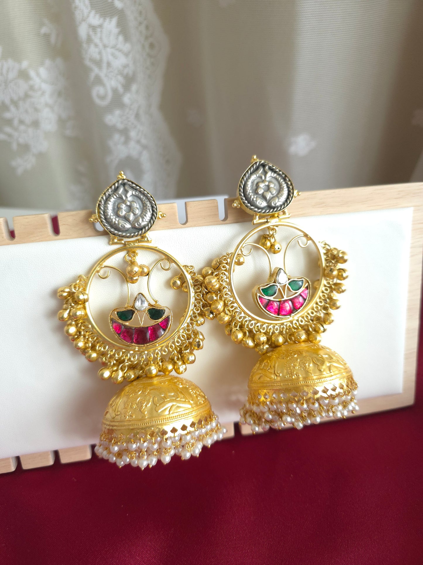 Arin contemporary Fusion earrings