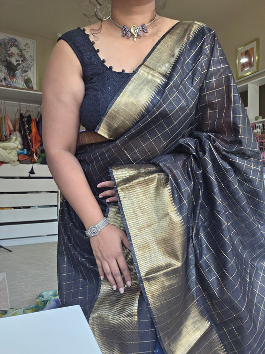 Mangalagiri soft cotton silk saree