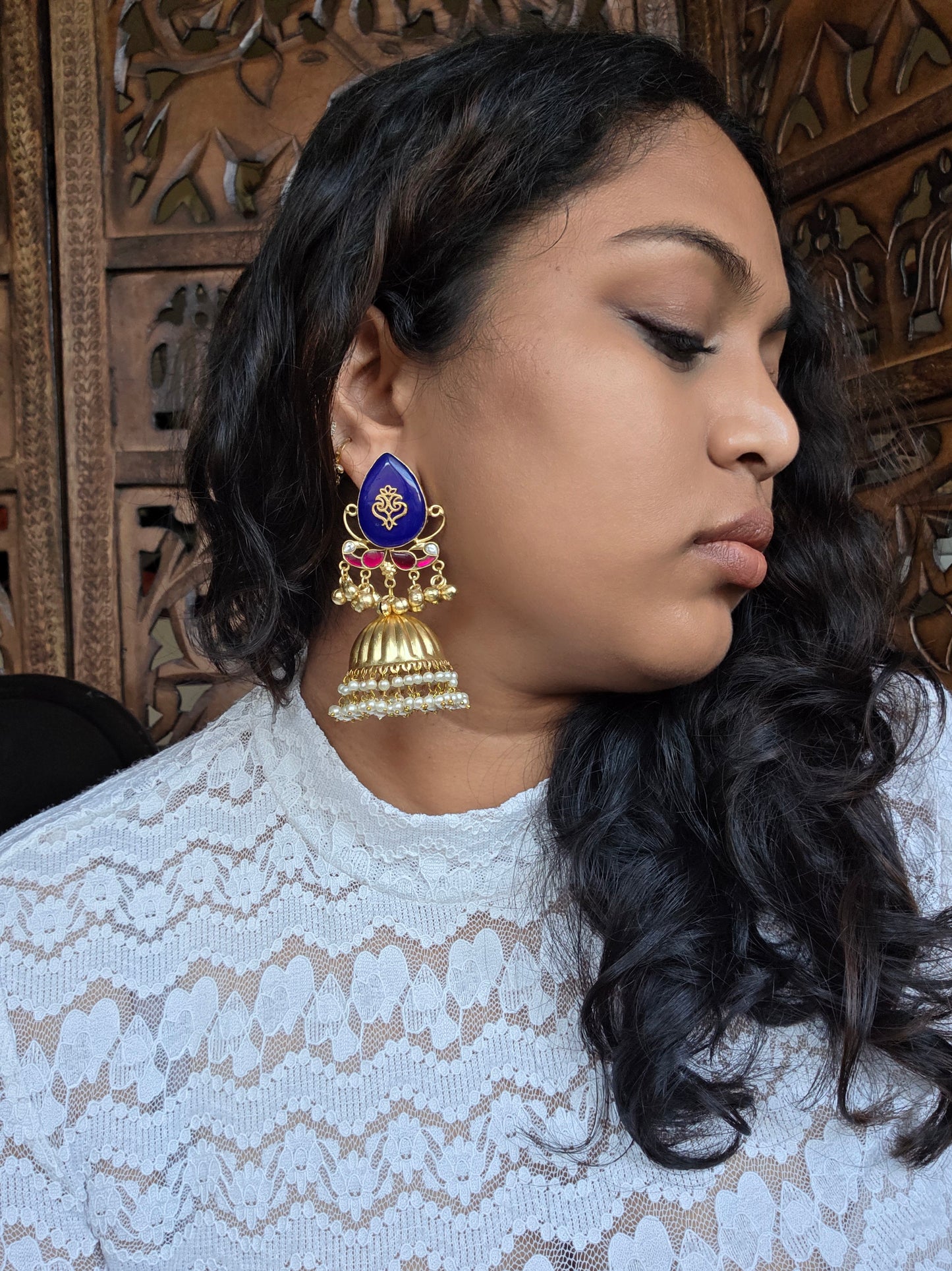 Arin contemporary Fusion earrings