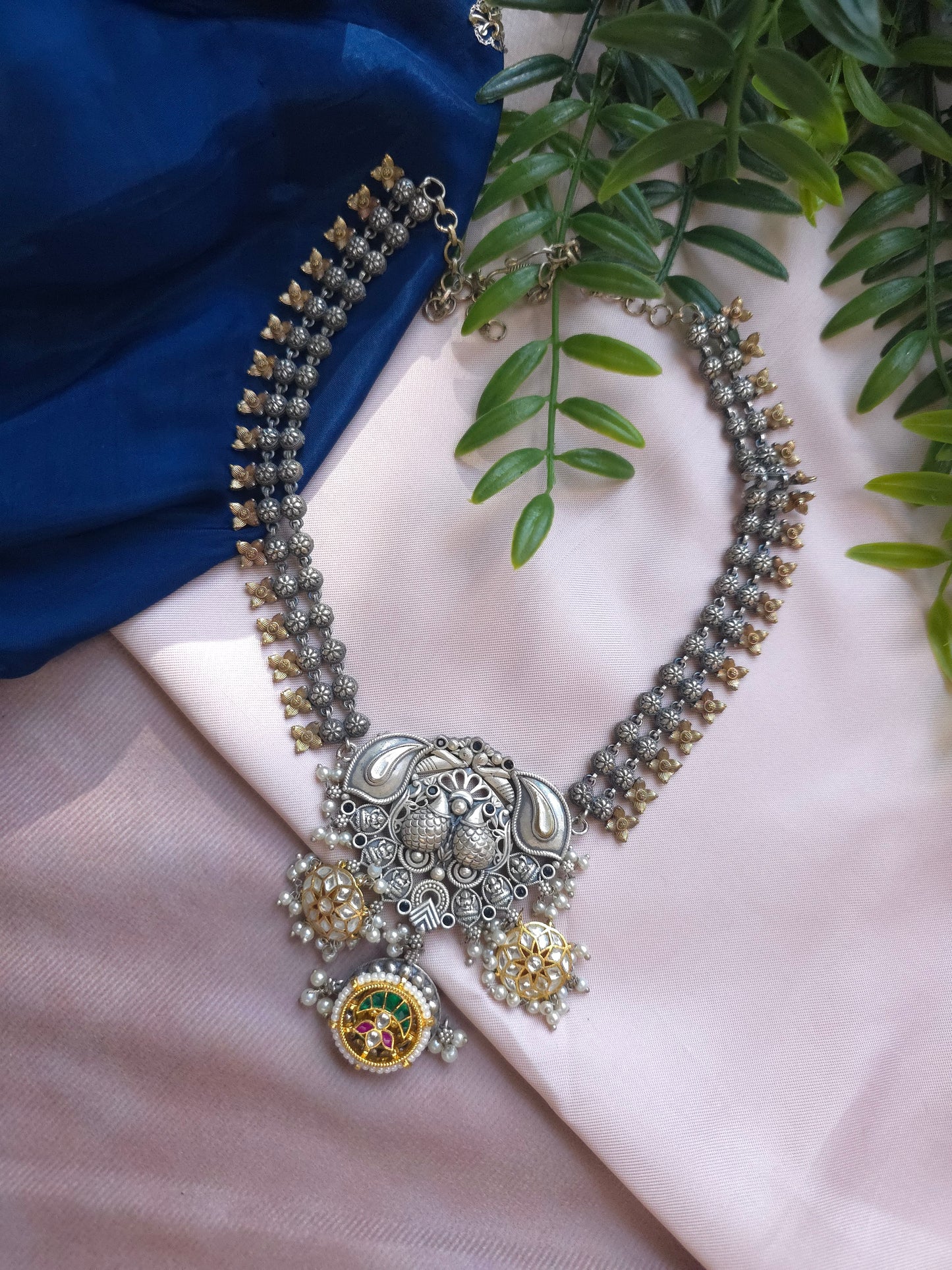 Akanksha fusion necklace  set