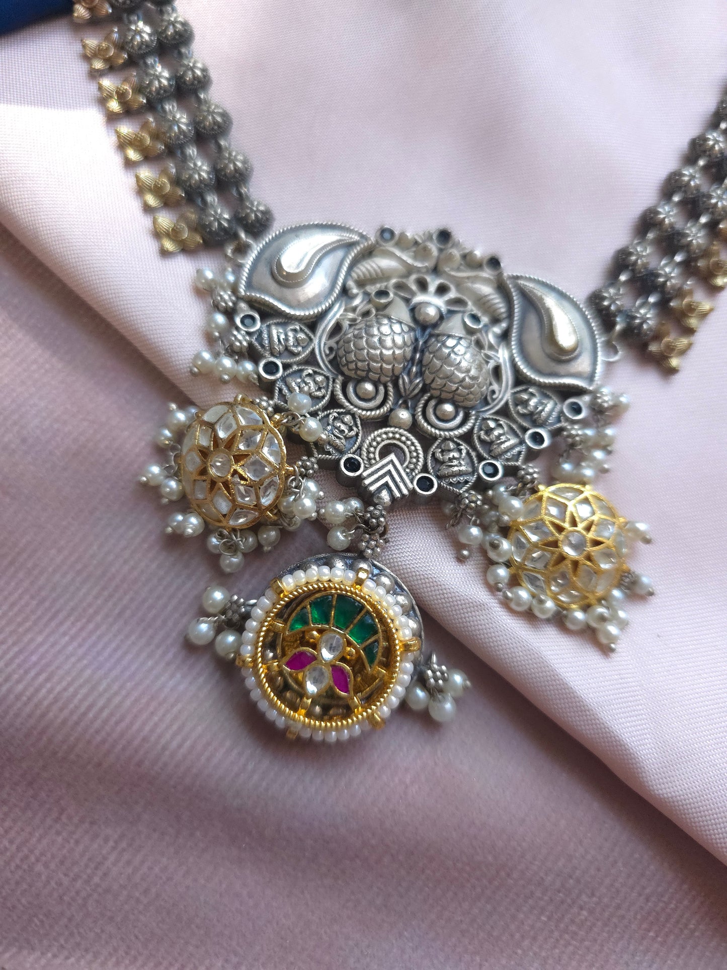 Akanksha fusion necklace  set