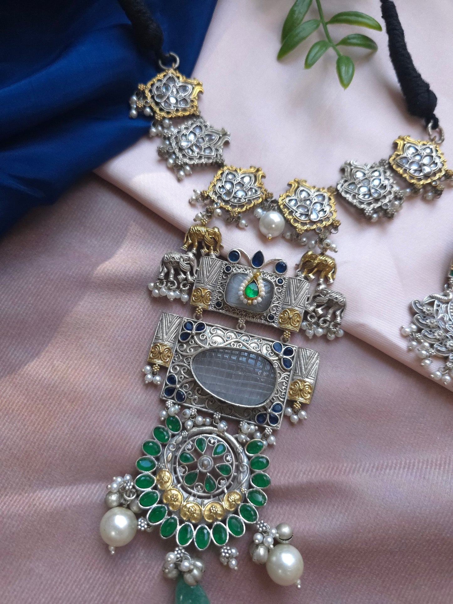 Akanksha fusion necklace  set