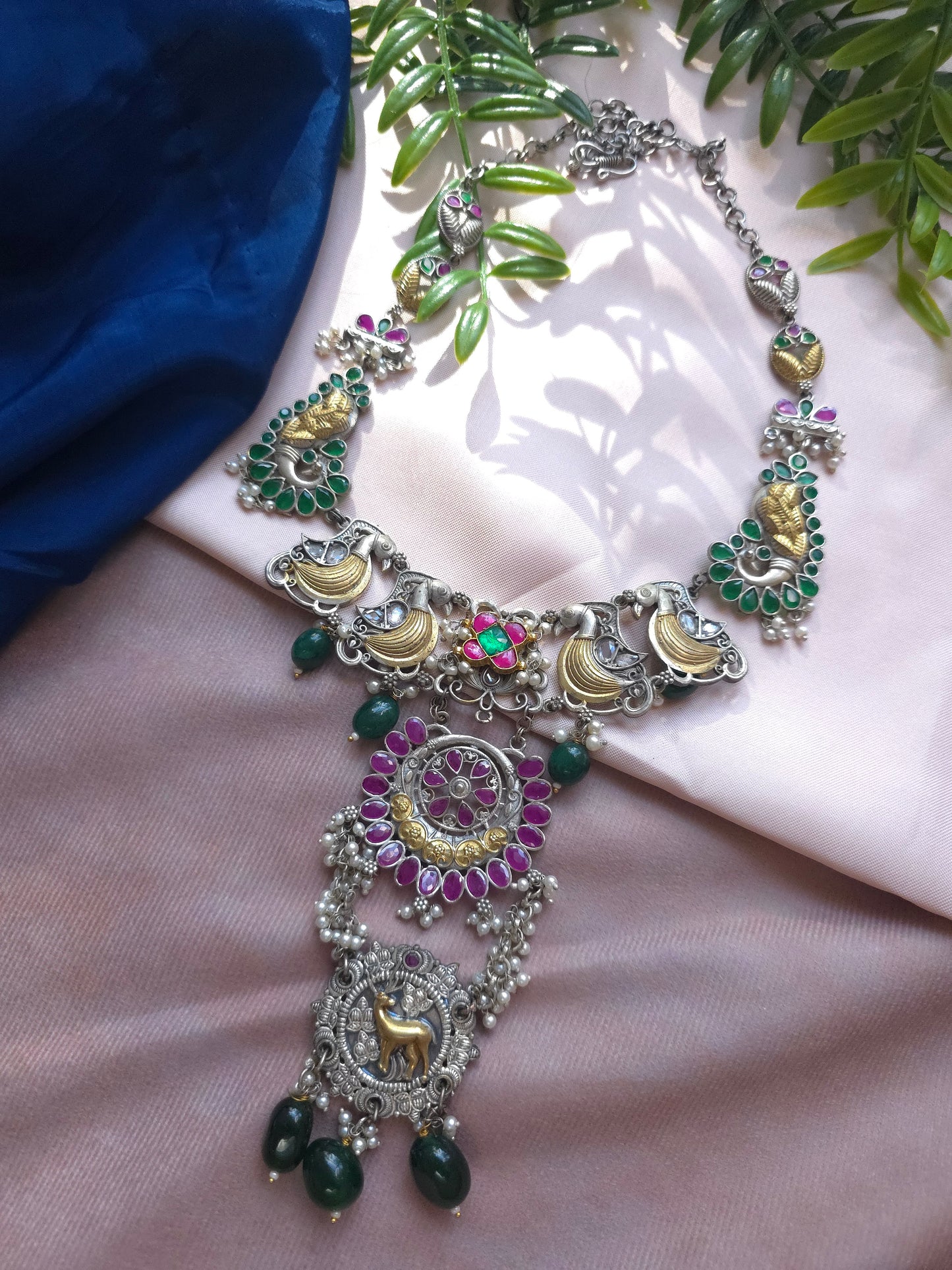 Akanksha fusion necklace  set