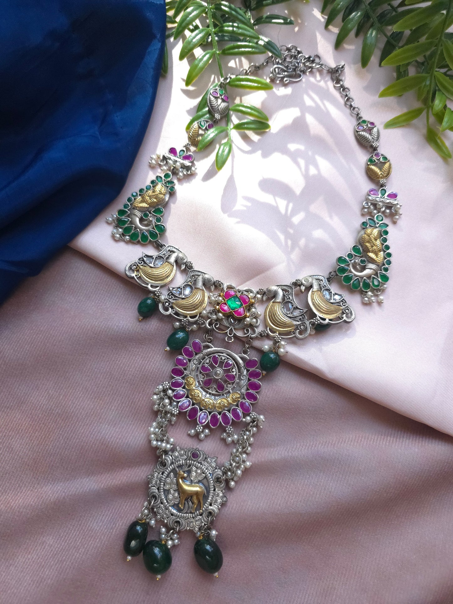 Akanksha fusion necklace  set